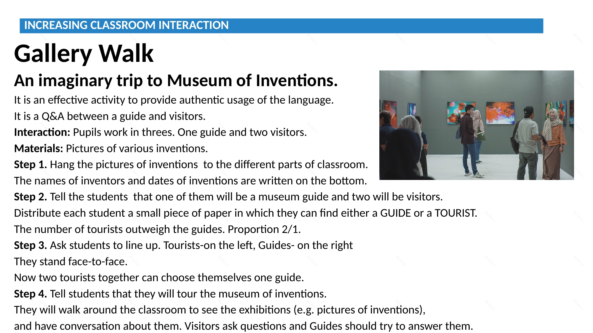 increasing classroom Interaction - Preview